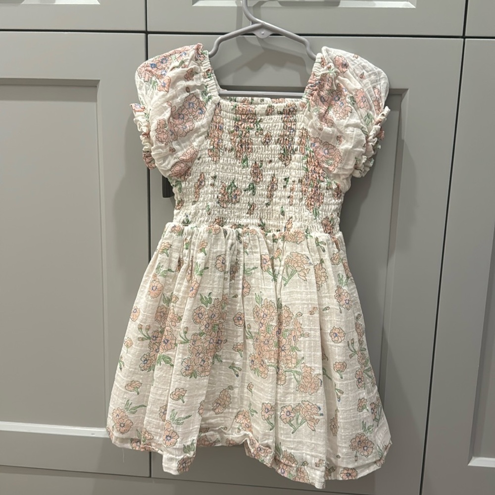 Little Paisley People Pink Flower dress